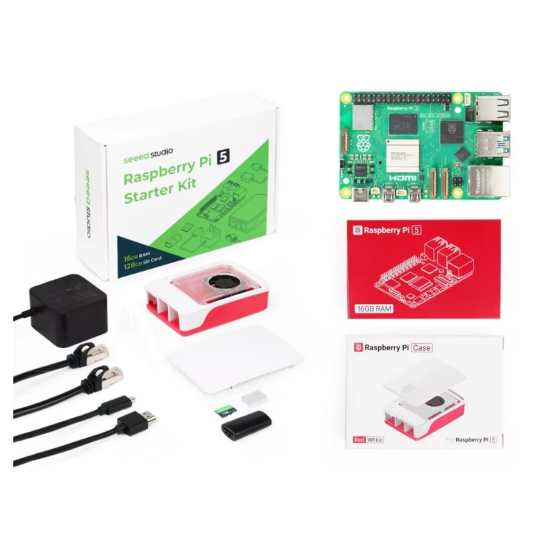 5 Starter Kit - 4GB/8GB/16GB R - огляд і ціна Raspberry Pi 5 8Gb Kit