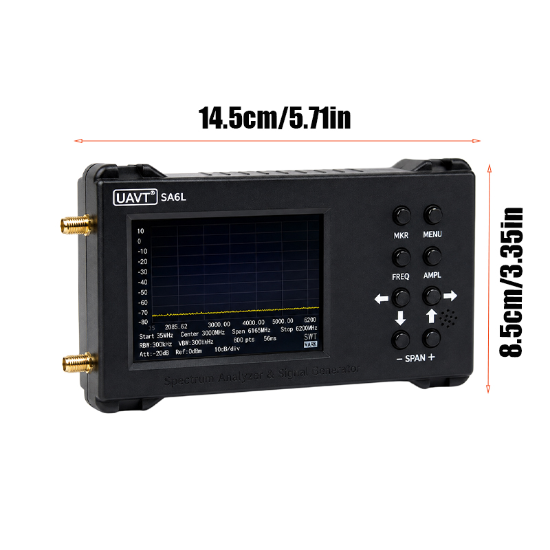 6GHz Portable Spectrum Analyze - огляд і ціна Signal Generator Spectrum Analyzer