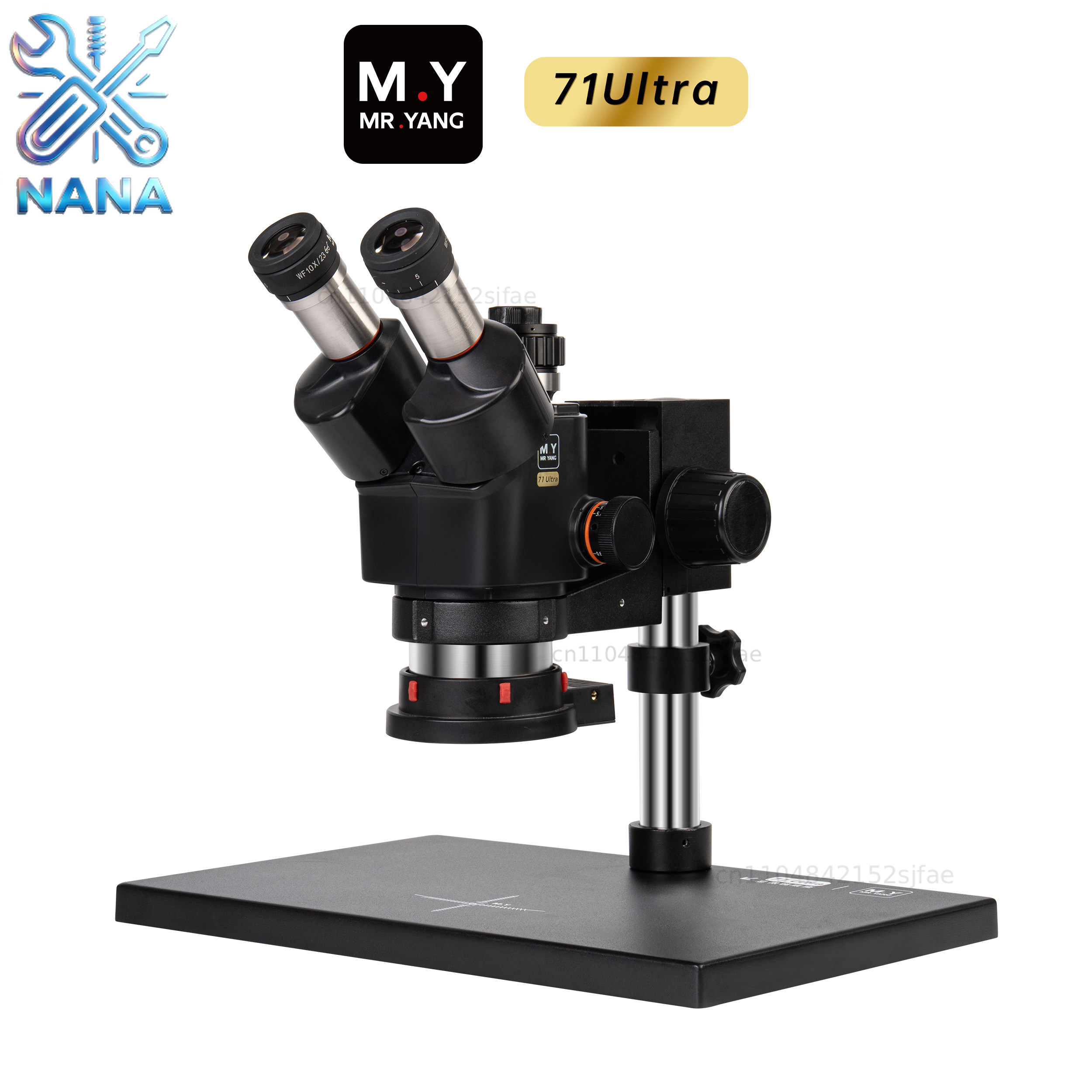 YCS MR.YANG 71 ULTRA Trinocula - огляд і ціна Stereo Trinocular Microscope Pcb