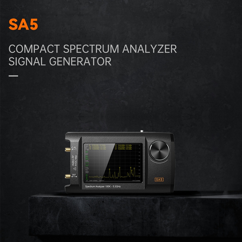 ●Newest 4inch IPS LCD SA5 Spec - огляд і ціна Signal Generator Spectrum Analyzer