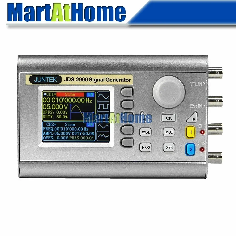Digital Dual-channel DDS Signa - огляд і ціна Function Arbitrary Waveform Generator