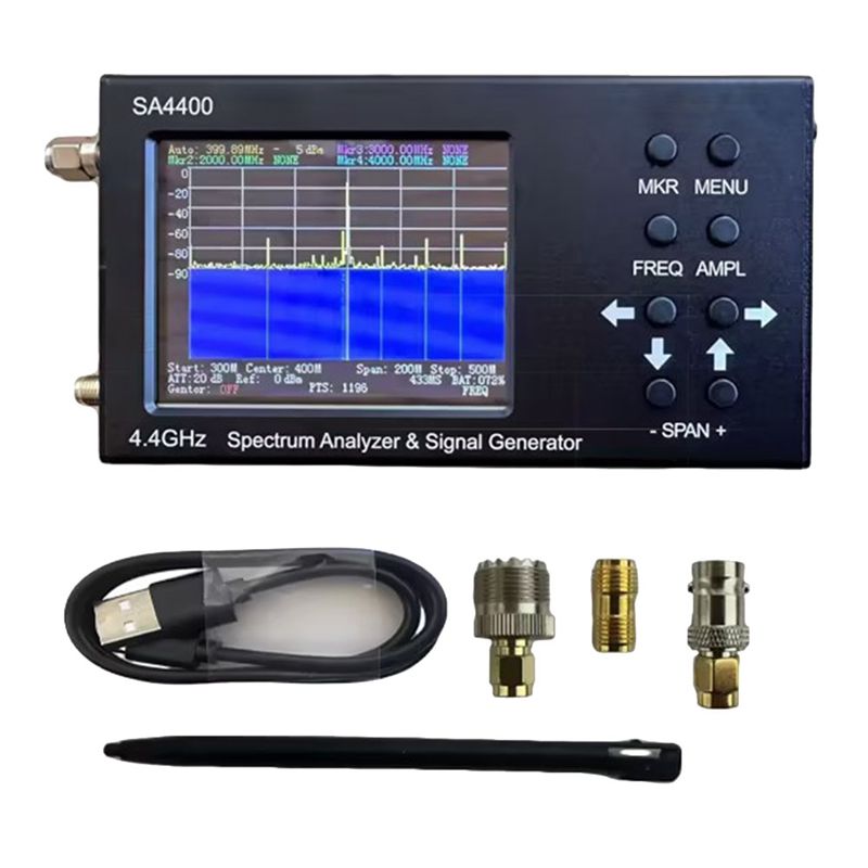 AT05-New 4.4Ghz SA4400 Spectru - огляд і ціна Signal Generator Spectrum Analyzer