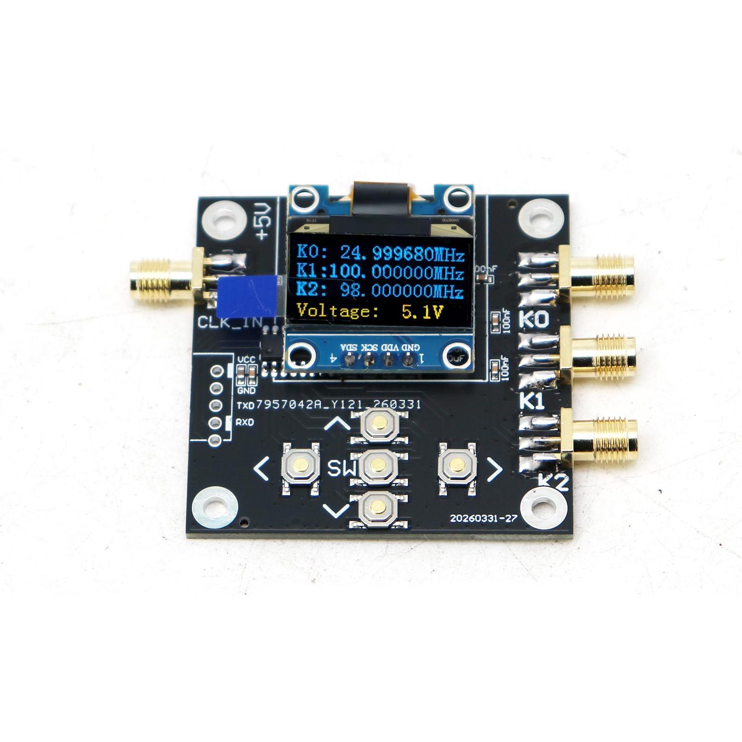 SI5351 Programmable Clock Sign - огляд і ціна Signal Generator Spectrum Analyzer